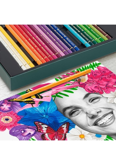 Faber-castell Polychromos & Pitt Grafit Mat 40'lı
