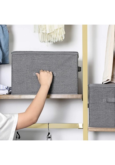 Kapaklı Saklama Kutuları, 3'lü Set Ryzb03g