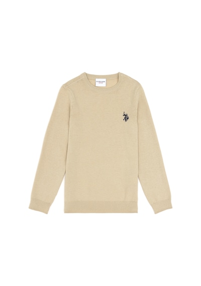 U.s. Polo Assn. Erkek Çocuk Açık Haki Kazak /triko 50294188-vr183 Acık Hakı