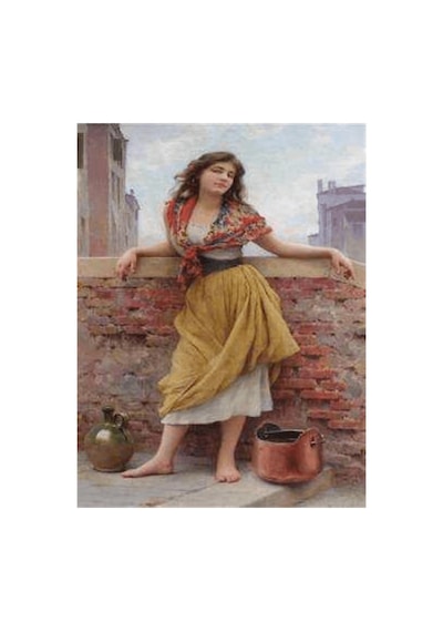 Su Taşıyan Güzel Sayılarla Boyama Seti - 40x50cm, Çerçeveli