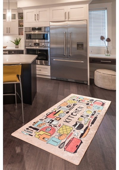 Happy Lunch Djt 100X200 Cm Dekoratif Halı