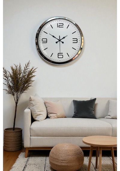 Prestij Krom Metal 40 Cm Duvar Saati Diğer