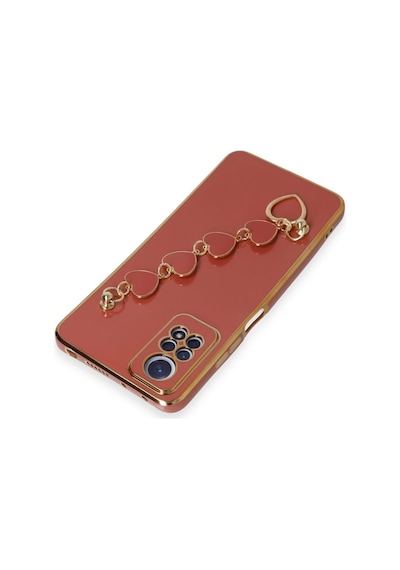 Xiaomi Redmi Note 12 Pro 4g Kılıf Esila Silikon - Kırmızı Düz Renkli