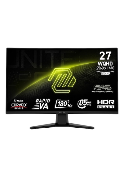 Msı Mag 274cqf 27 İnç 180hz 0.5ms 2k Wqhd Adaptive Sync Rapid Va