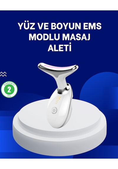 7 Renk Led Işık Terapili Cilt Bakım Cihazı Usb Şarjlı Çok Renkli