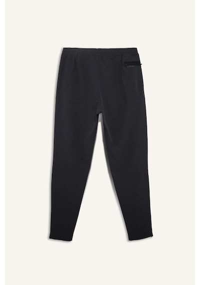 Defacto Slim Fit Dar Kesim Çift Cepli Fermuarlı Paça Dokuma Jogger B2780ax26spar214 Antrasit-ar214