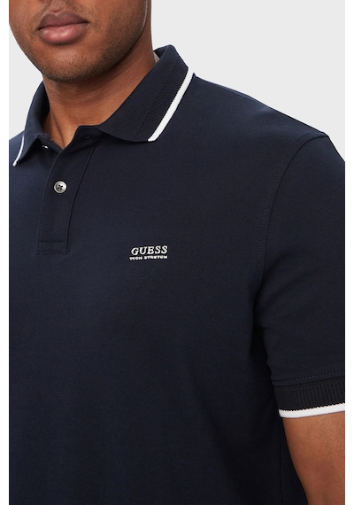 Guess Ss Premium Regular Fit Düğmeli Erkek Polo M6yp47k4898 Polo M6yp47 K4898 G7v2 Lacivert