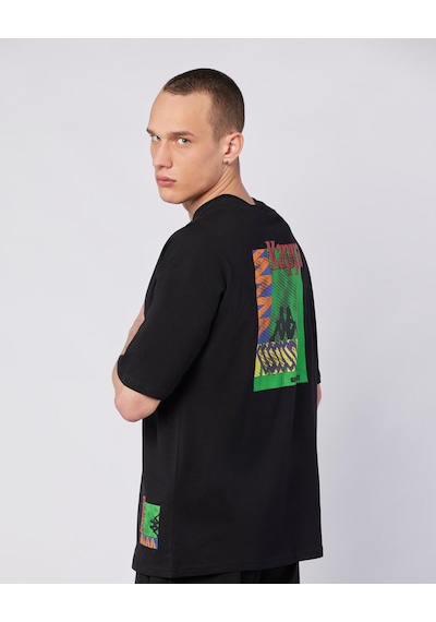 Kappa Forit Tee Erkek Siyah Comfort Tişört