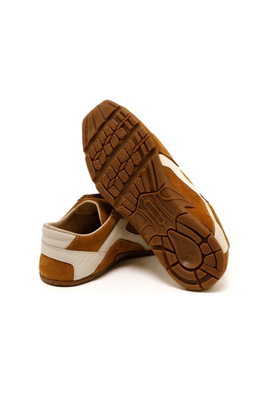Sneaker Günlük Kadın Rc-25y-187-mıu1005 John May Taba Süet-bej Cilt Taba Süet-bej Cilt Taba - Bej