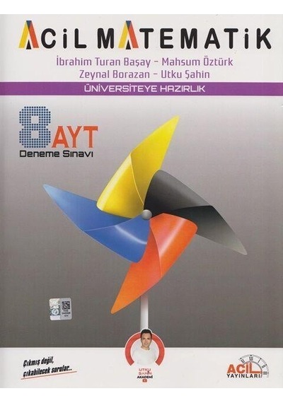 Ayt Matematik 8 Li Deneme Sınavı Acil Yayınları