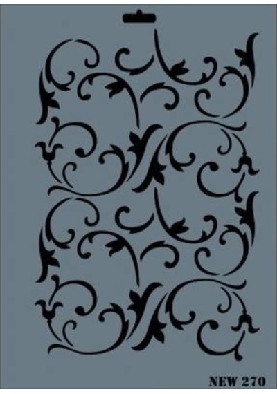 Mey İthalat Rich New Seri N-270 Stencil 35x25 Cm Diğer