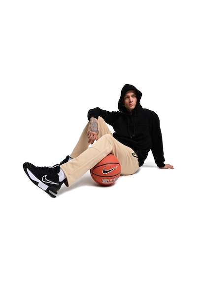 Sportive Lerida Hoodie Erkek Siyah Günlük Stil Sweatshirt 24ku001-syh Siyah