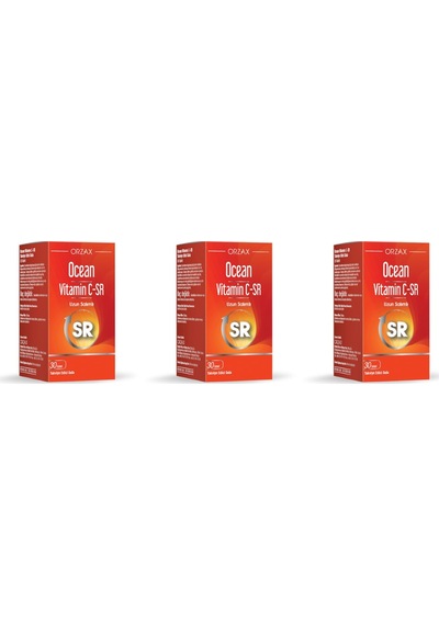 Ocean Vitamin C-Sr 30 Tablet 3 Adet
