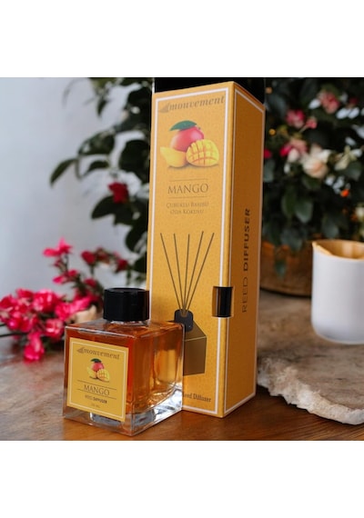 Mouvement Mango 100 Ml Çubuklu Oda Kokusu Evinizde Egzotik Bir Atmosfer Yaratın Abundance Prosperity