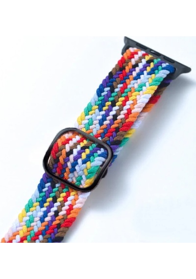 Ally Apple Watch Uyumlu 7-8 45mm 6-5-4 44mm Watch Uyumlu Ultra 49mm Japon Tokalı Elastik Kayış Kordon 3-2-1 42mm- 5775