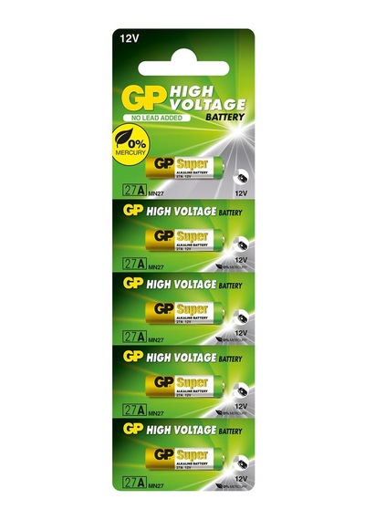 Gp Gp27a-c5 27a 12v Alkalin Spesifik Pil 5'li Paket