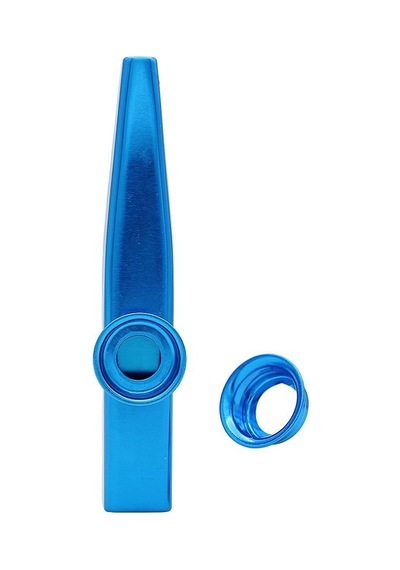 Raymond Joes Stmk3 Metal Kazoo - Mavi Kazoo Alüminyum Alaşım