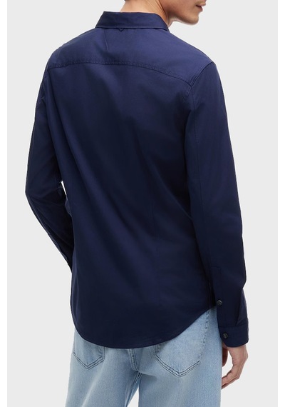 Tommy Jeans Erkek Gömlek Dm0dm22026 C1g Lacivert