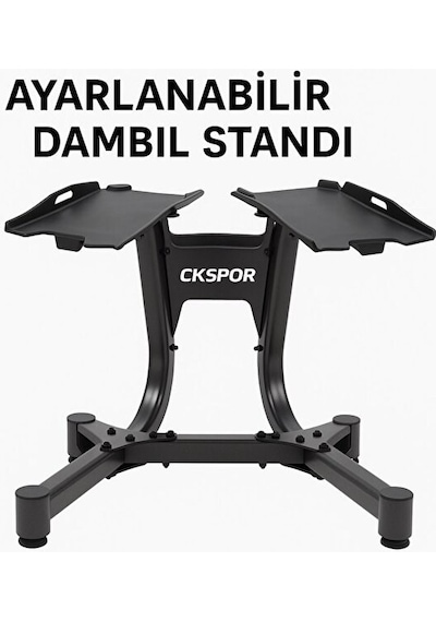Dambıl Standı Siyah Fitness Ve Spor Ekipmanı Organizatörü