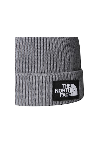 The North Face Tnf Logo Box Cuffed Unisex Bere Nf0a8chedyy1 Gri