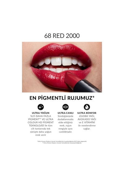 Avon Ultra Kremsi Ruj Red 2000