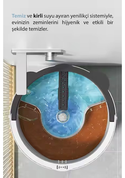 Su Ayrıştırmalı Hijyenik Mop Temiz Ve Kirli Suyu Ayıran Yenilikçi Temizlik Seti