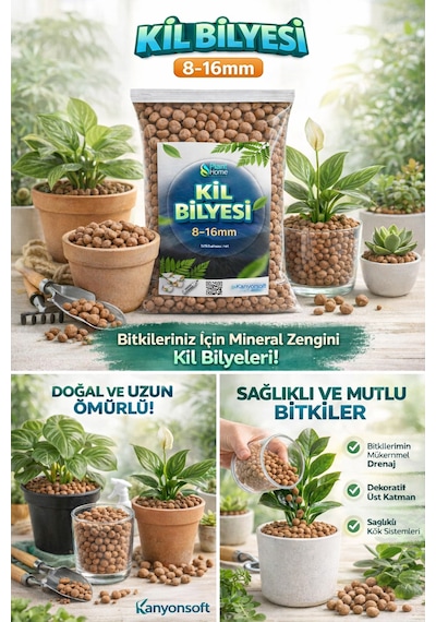 Planthome Powermix 8-16mm Vitaminli Kil Bilyesi - 1 Litre 1 LT