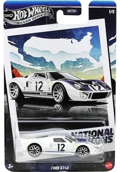 Hot Wheels Sılver Serıes Arabalar Özel Seri Ford Gt40 Hrt81 - Jby87