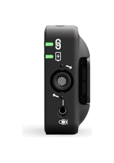 Wireless Me Dual Iki Vericili Kompakt Telsiz Mikrofon Sistemi Siyah