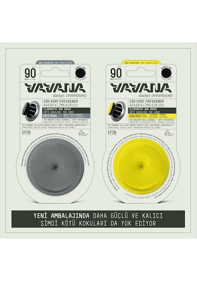 Vavana Araba Klima Kokusu Oto Kokusu NEUTRAL & ENERGETIC Set