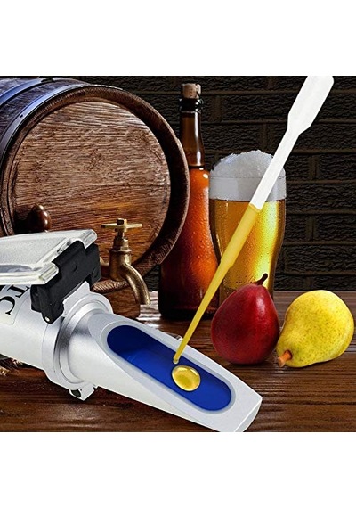 Rgbs Wort İçin Refraktometre, Bira, Şarap Ve Meyve Suyu İçin Refraktometre Atc Brix 1,000-1,130, Brixmeter Çift Öl