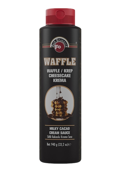 Sütlü Kakaolu Waffle Ve Krep İçin Krema Sosu 940 Gr