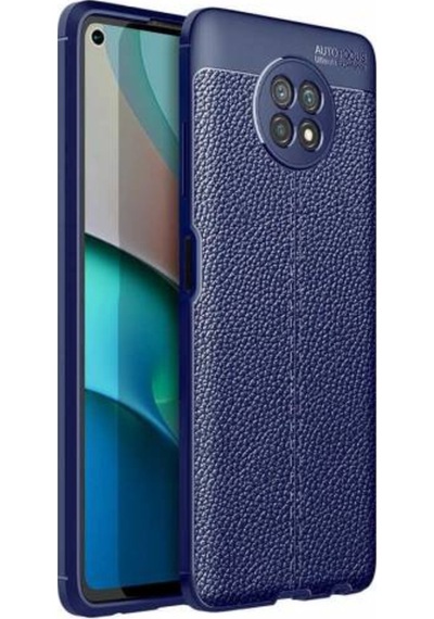Xiaomi Redmi Note 9 Pro 5G Kılıf Zore Niss Deri Desenli Silikon