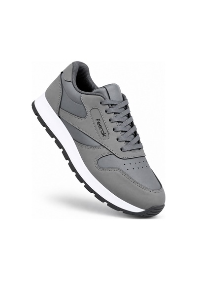 Feerok Urban Günlük Sneaker Unisex Spor Ayakkabı Füme - Beyaz