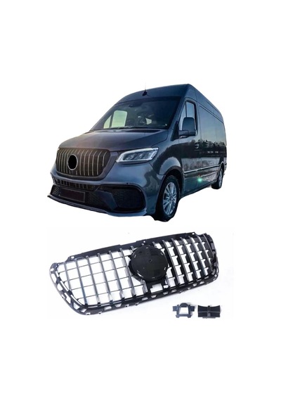 Autogp Mercedes Sprinter Gtr Ön Panjur Izgara W907 2018+ Mb-sp-gt-003