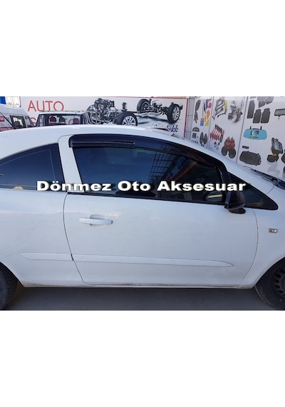 Opel Corsa D Van Mügen Cam Rüzgarlığı 2006 - 2015 Arası 2 Li N11.28002