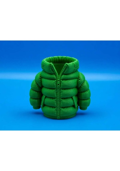 3d Baskı Şişme Mont Kalemlik - Masaüstü Organizer-yeşil Diğer