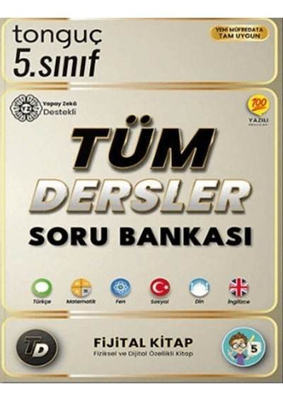 Tonguç Yayınları 5. Sınıf Tüm Dersler Soru Bankası