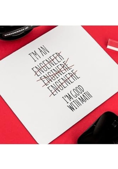 Ayrex Mühendis Sevgiliye  Engineer Mousepad - Mouse Pad - Fare Altlığı