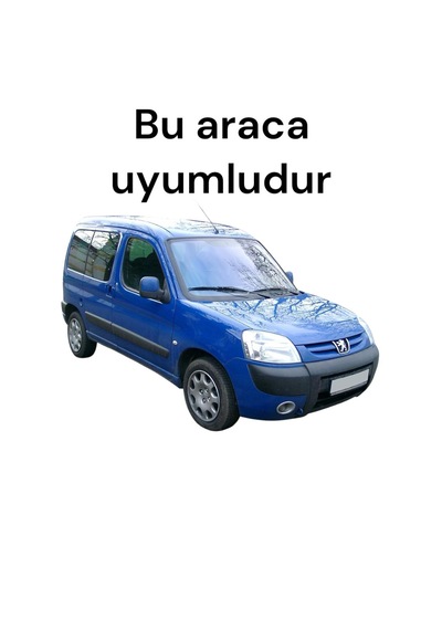 Peugeot Partner 2001-2007 Pandizot Bagaj Rafı