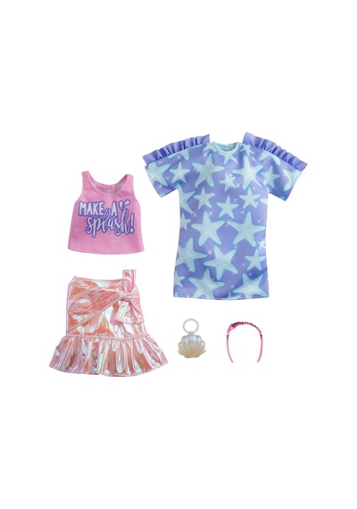 Gwf04 Barbie'Nin Kıyafet Koleksiyonu 2'Li Paketler - 3 Yaş