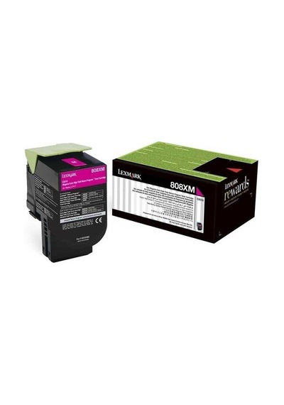 Lexmark Cx510-80C8Xm0 Kırmızı Toner Yüksek Kapasiteli.Cx510De