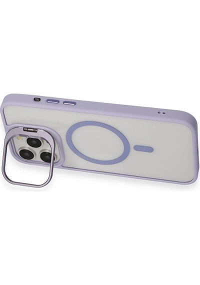 Joko Apple iPhone Uyumlu 15 Pro Kılıf Roblox Lens Magsafe Standlı Kapak - Glblseme - 15 Koyu Yeşil
