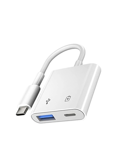 Büro Ev Ofis Cihazları İçin Usbc-otg Şarj Çevirici