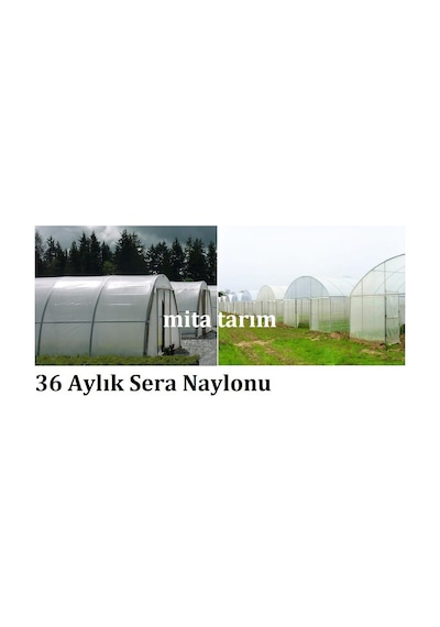 Sera Naylonu - 10X2 M - Ömrü 8 Yıl - Sera Örtüsü - Sera Brandası