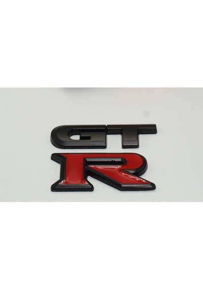 Nissan Gtr Bagaj 3M 3D Krom Metal Logo Amblem (549222316)