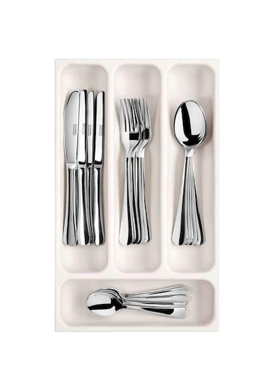 Tescoma Flexispace 899410 Mutfak Gereçleri İçin Çekmece Düzenleyici, Plastik, Beyaz, 37 X 22,2 X 4,5 Sku: Smg8690010560735 Açık Mavi