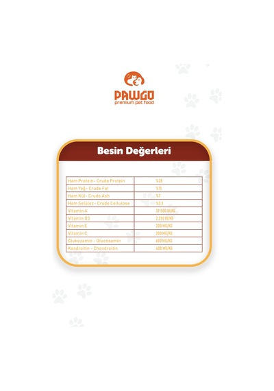 PAWGO Premier Perfection Kuzu Etli Yetişkin Köpek Maması 2 KG