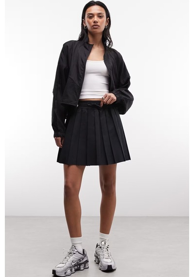 Nike Sportswear Women's Mid Rise Pleated Skirt Kadın Pileli Etek Siyah
