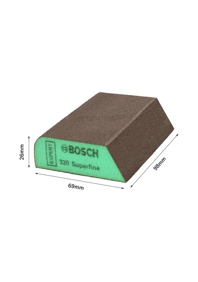 Expert S470 Sünger Zımpara 69x97x26 Mm Süper İnce Kum 1 Adet